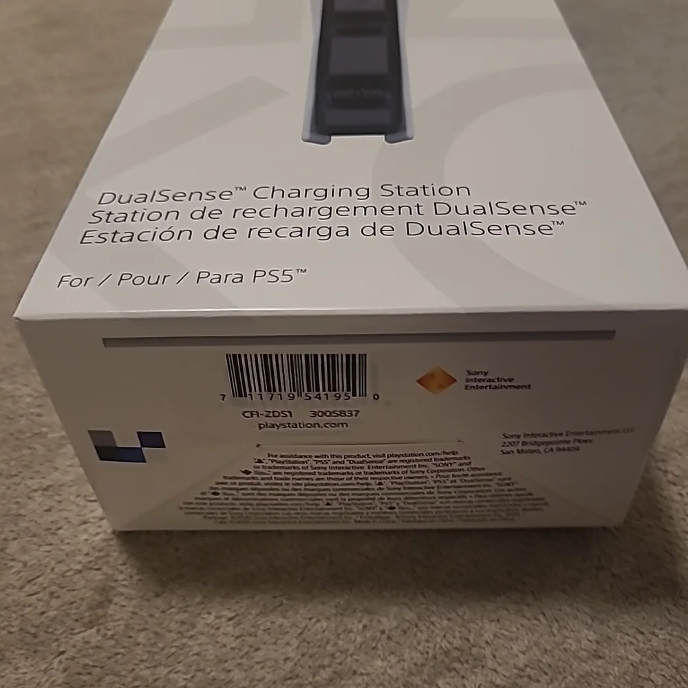 BOX ONLY PlayStation DualSense Charging Station